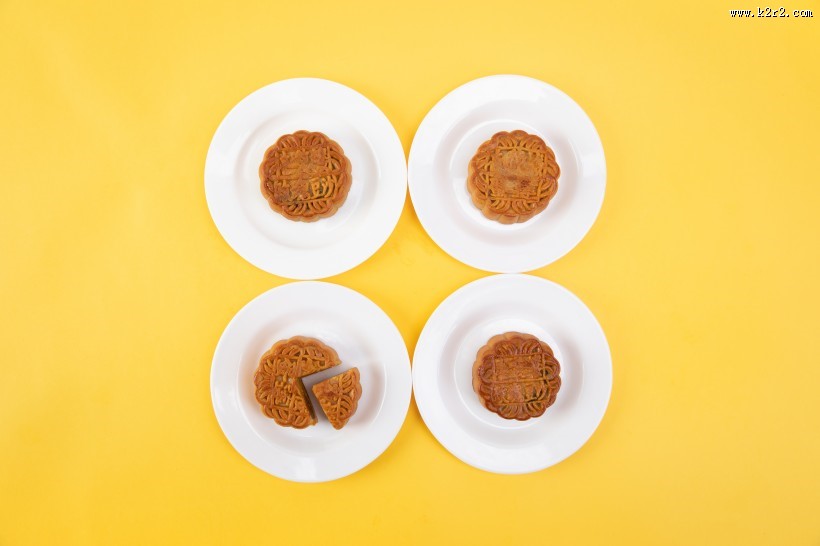 美味的中秋节月饼图片