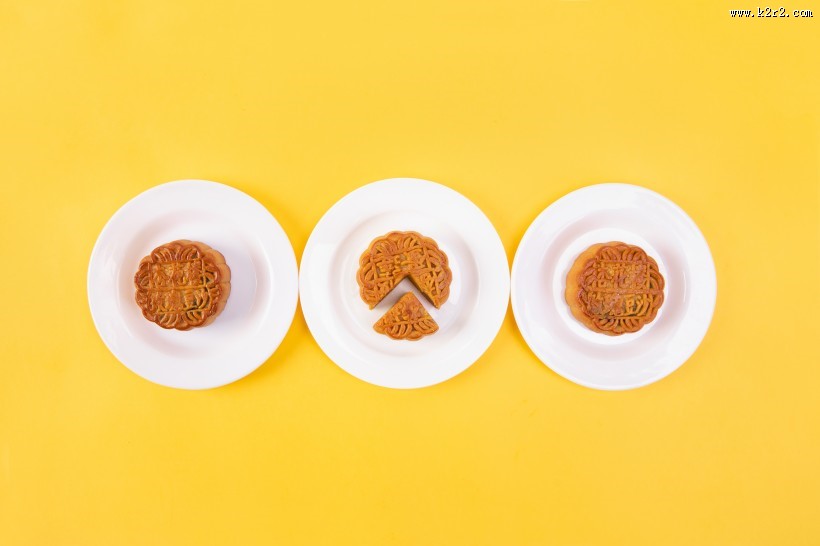 美味的中秋节月饼图片