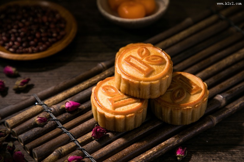 美味好吃的中秋月饼图片大全