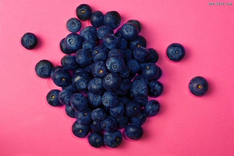 好吃的蓝莓图片