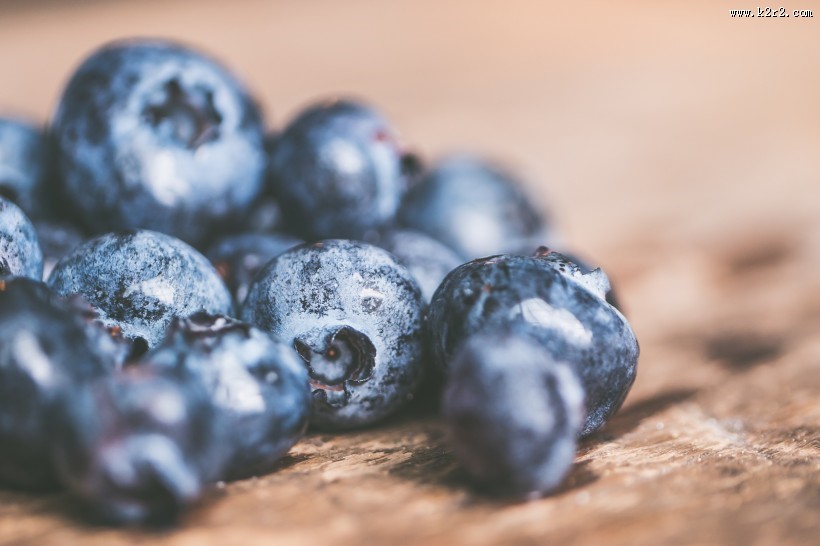好吃的蓝莓图片