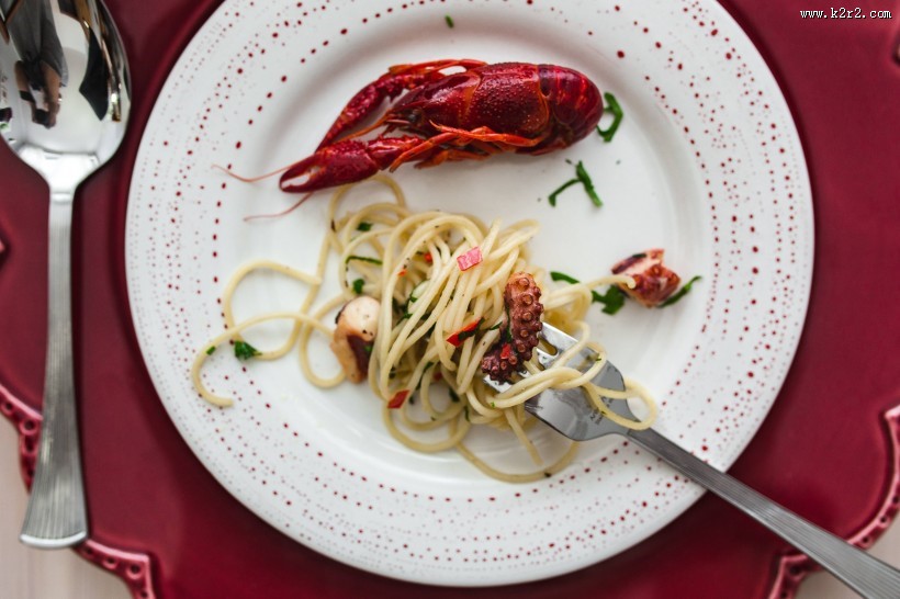 色味俱佳的意大利面图片