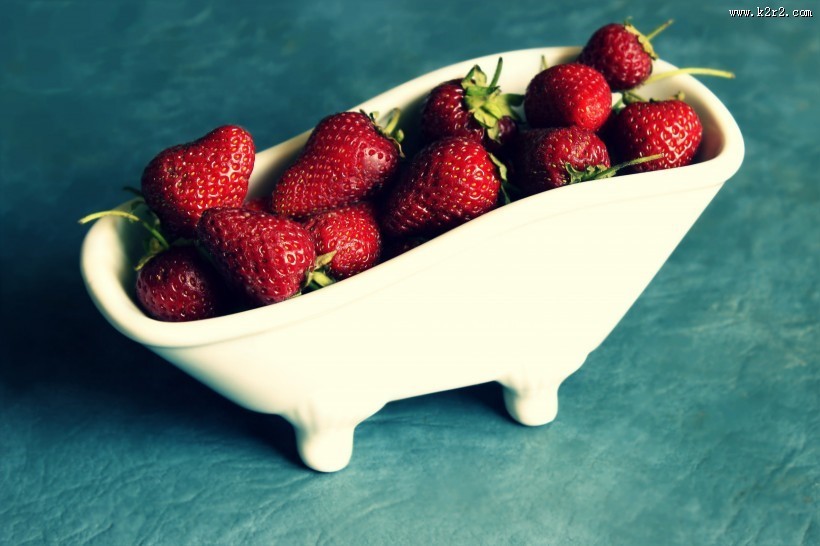 美味的草莓图片大全