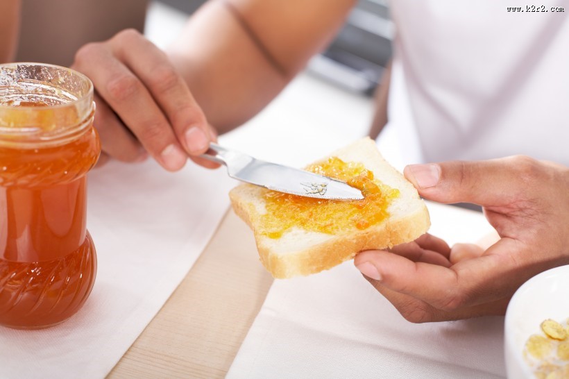 清爽可口的西式早餐图片