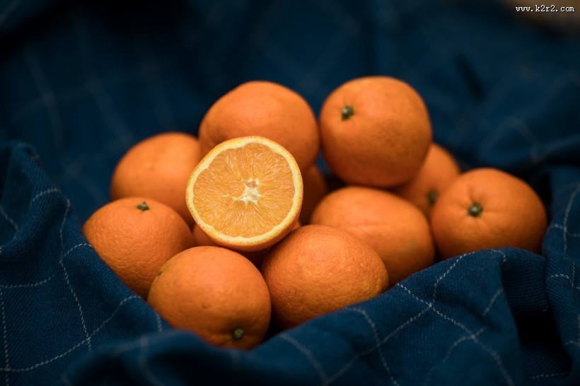 酸甜可口的橙子图片大全