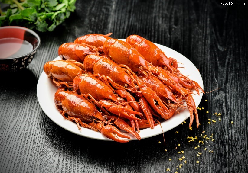 好吃的麻辣小龙虾图片