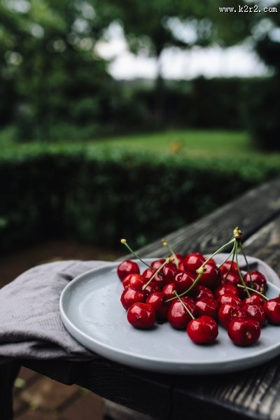美味的樱桃图片