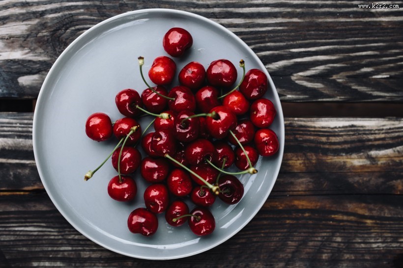 美味的樱桃图片