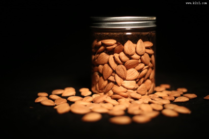 美味好吃的杏仁图片