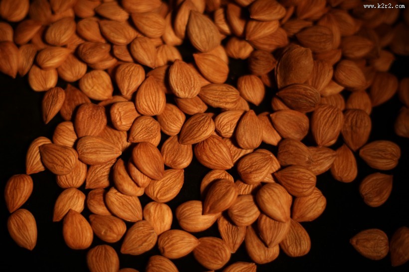 美味好吃的杏仁图片