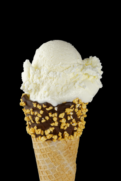 冰凉爽口的甜筒冰激凌图片大全