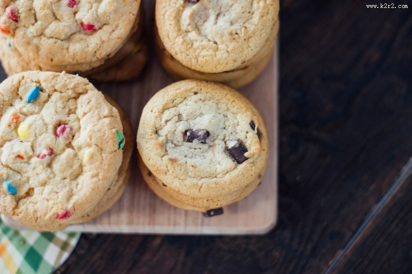 又圆又脆的饼干图片