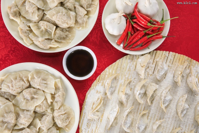 美味好吃的饺子图片