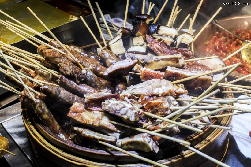 美味好吃的串串图片大全