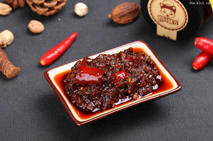 香浓好吃的牛肉酱图片