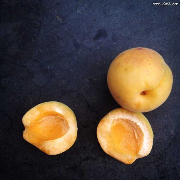 黄澄澄的杏子图片