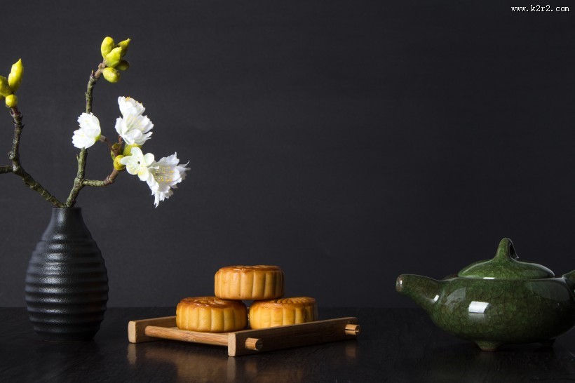 中秋节好吃的月饼图片