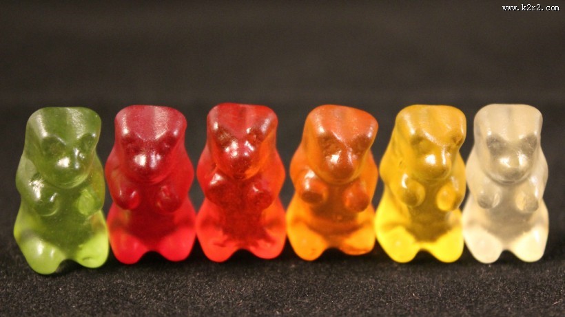 多彩香甜的软糖图片大全