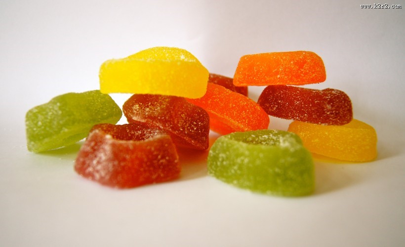 多彩香甜的软糖图片大全