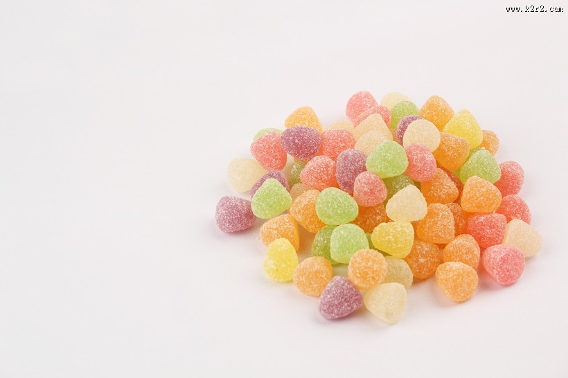 多彩香甜的软糖图片大全