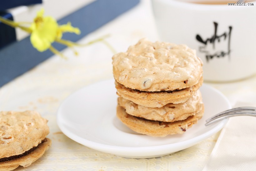 好吃的曲奇饼干图片