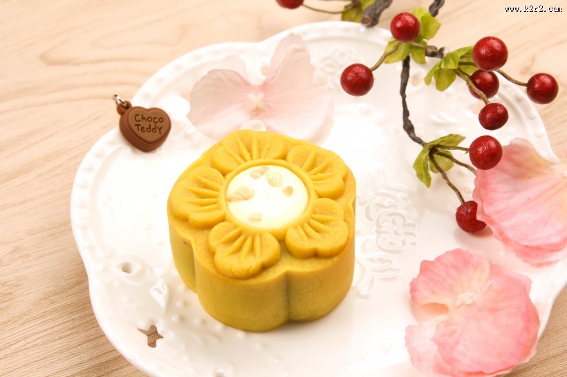 好吃好看的水果月饼图片