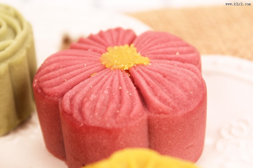 好吃好看的水果月饼图片