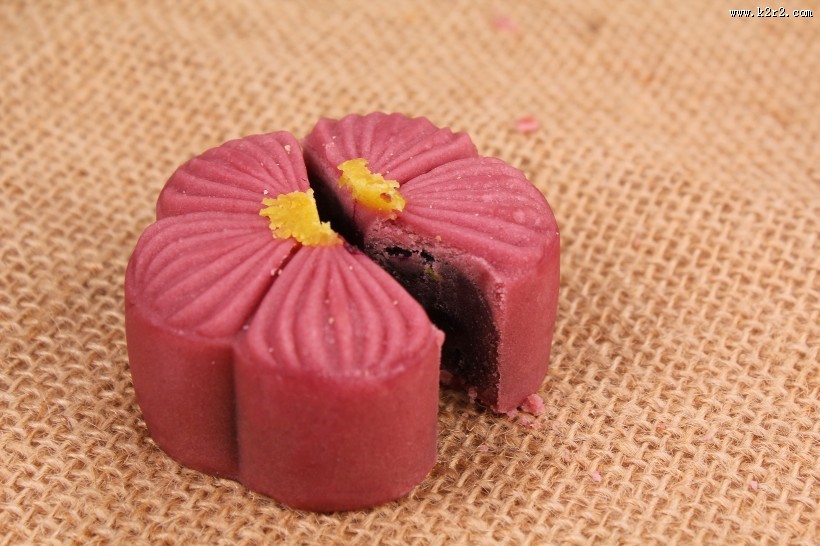 好吃好看的水果月饼图片