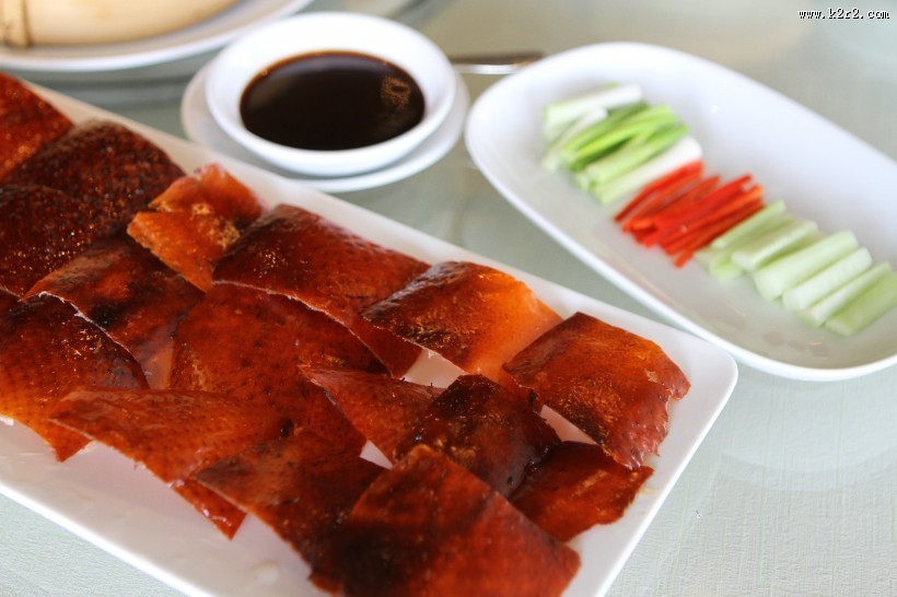美味无比的北京烤鸭图片