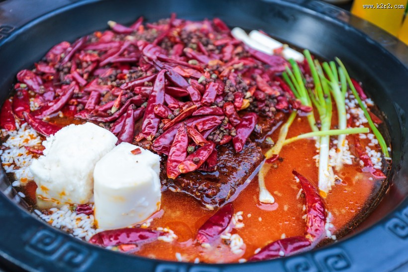 热辣过瘾的火锅图片