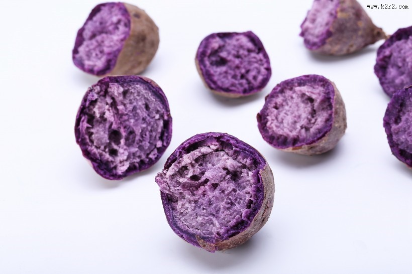 营养健康的紫薯图片