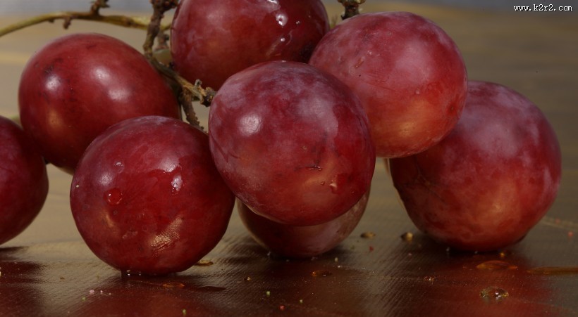 可口的红色提子图片大全