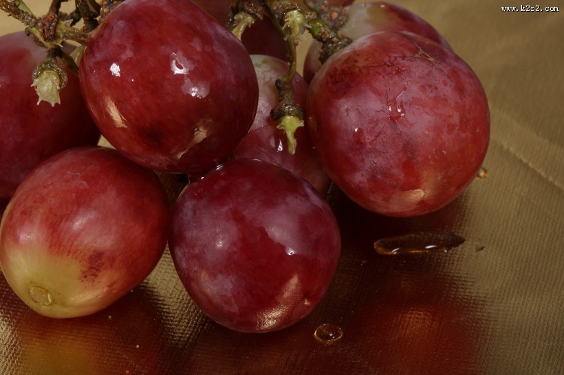 可口的红色提子图片大全