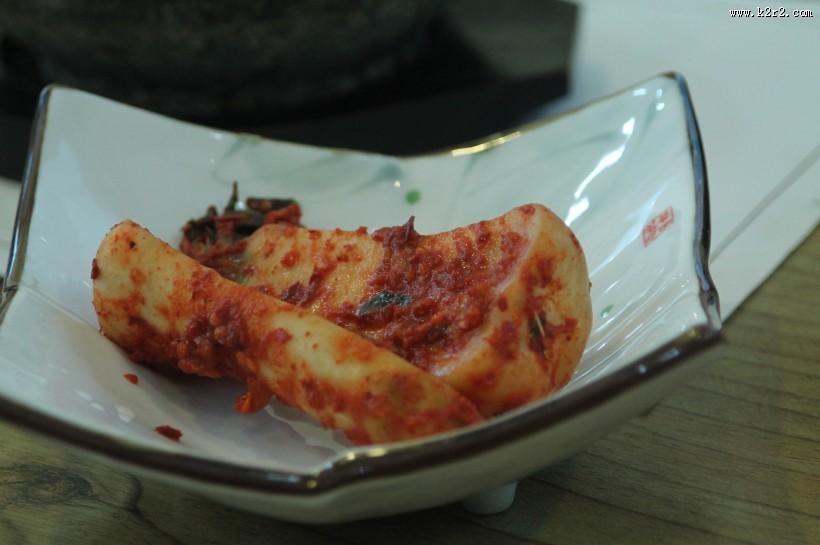 酸辣的美味韩国泡菜图片