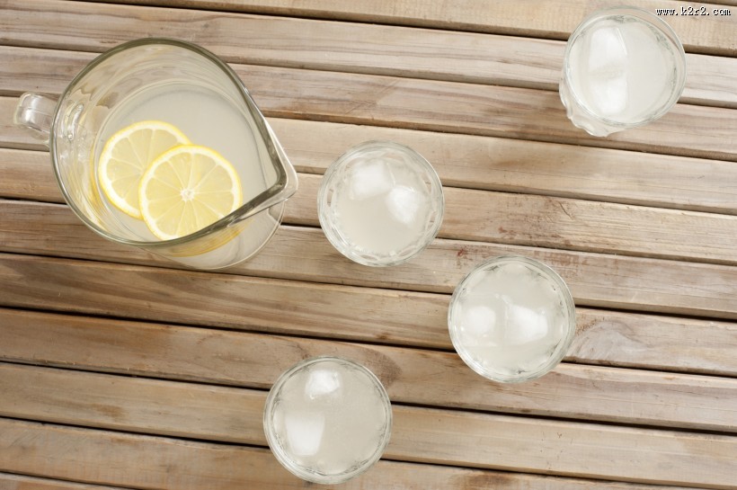 清凉柠檬水图片大全