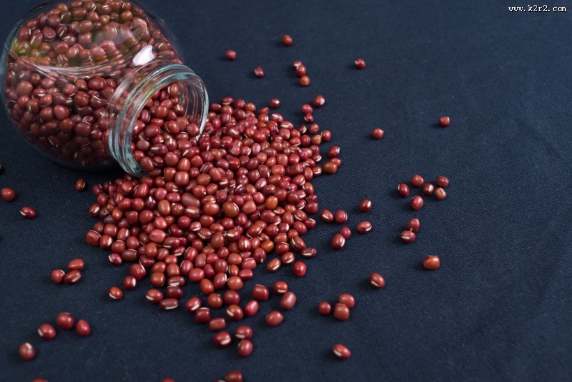 营养健康的红豆图片