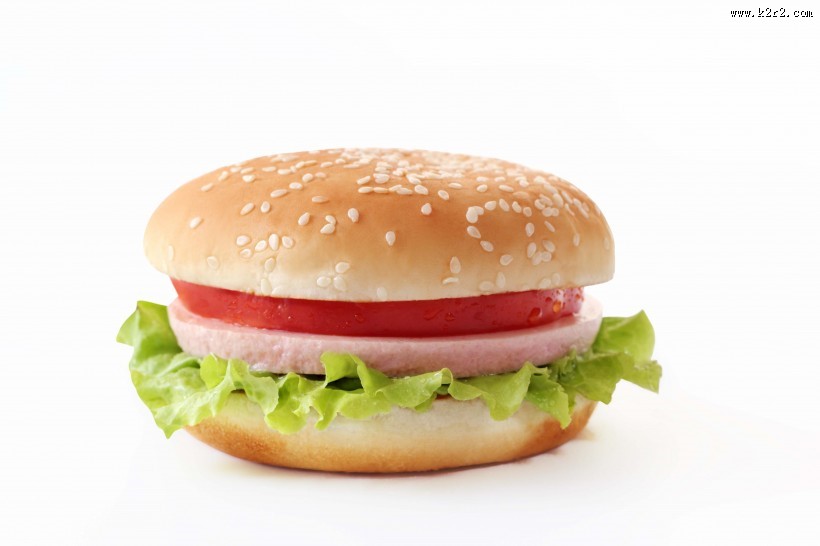 好吃诱人的汉堡图片
