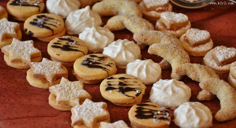 美味又好看的饼干图片