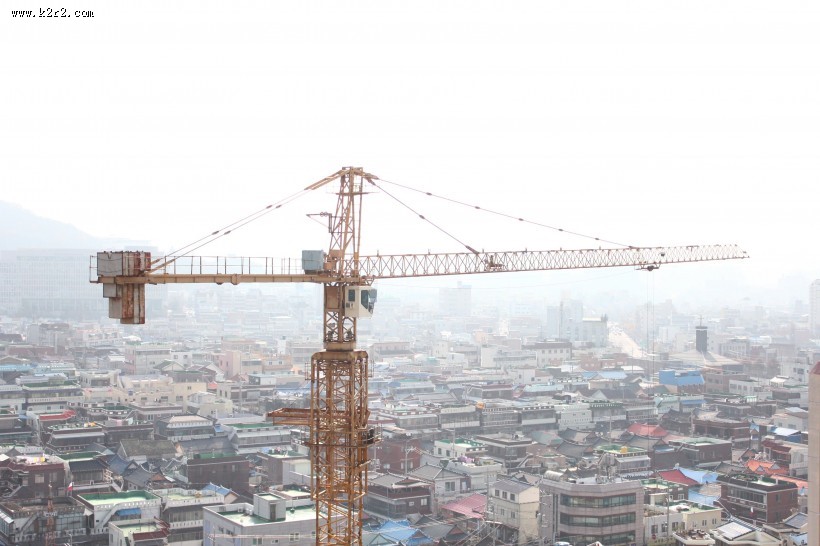 塔式起重机图片