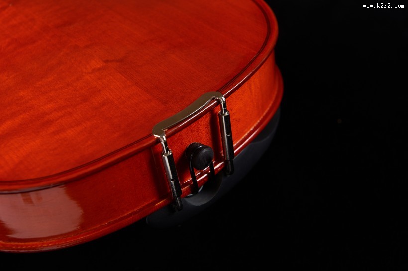 橘红色优雅的小提琴图片大全