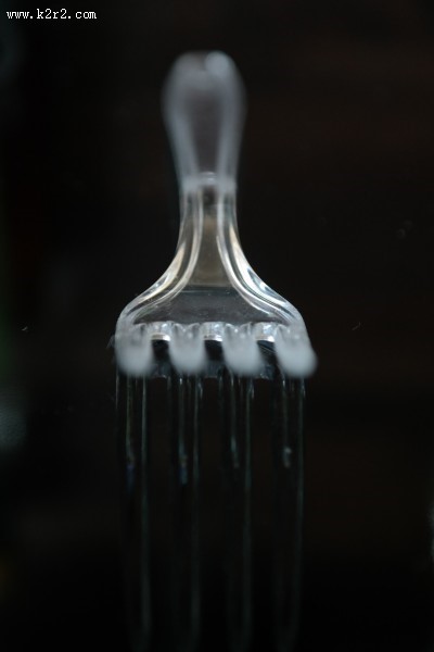 一把塑料叉子图片大全