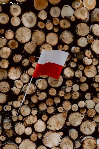 波兰国旗的图片