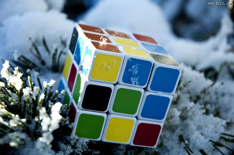 精美的魔方图片