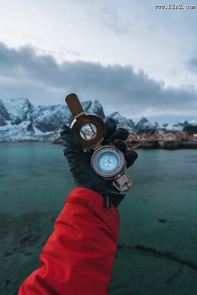 精致的指南针图片