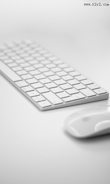 简洁的鼠标和键盘图片