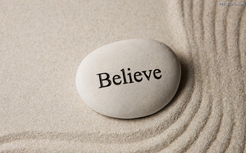 幸运石与沙纹图片