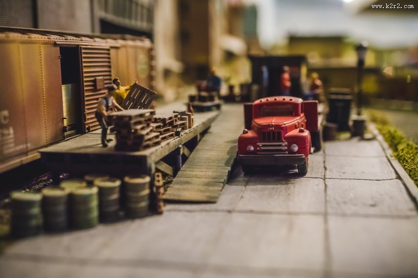 有趣的玩具场景图片