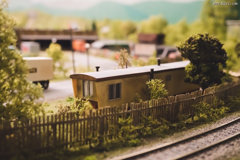 有趣的玩具场景图片