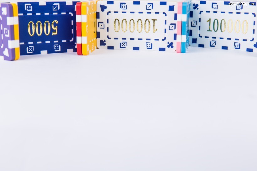 彩色筹码图片大全