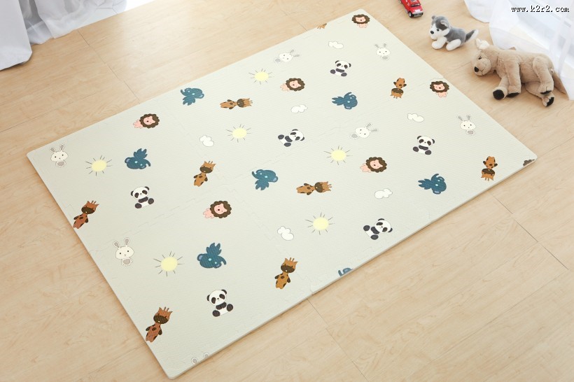 卡通宝宝爬行垫图片